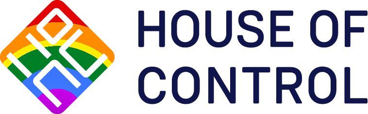 House of Control logo - Pride